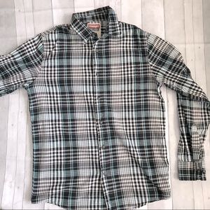 Men’s Plaid Wrangler Long Sleeve Shirt